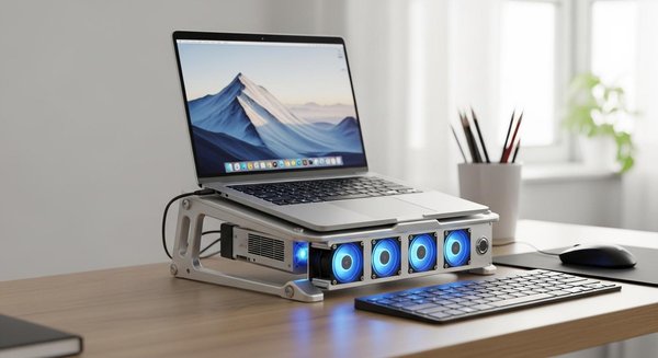 Boostez les performances de votre ordinateur avec un support ventilé PC portable